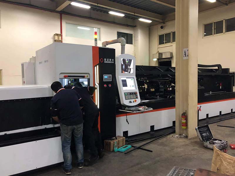 [北部客戶] 切管機安裝實例