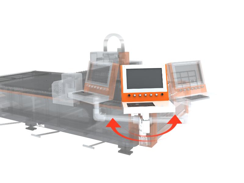 “E”系列单平台光纤镭射切割机