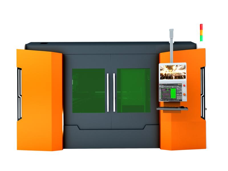 “M”系列⼤幅⾯⾼功率光纖鐳射切割機