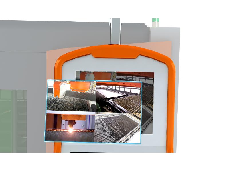 “X”系列双平台光纤镭射切割机