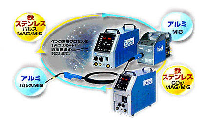 CO2 Welding半自動焊接機 CO2 Welding半自動焊接機-大阪日本新型 DM數位化控制焊機